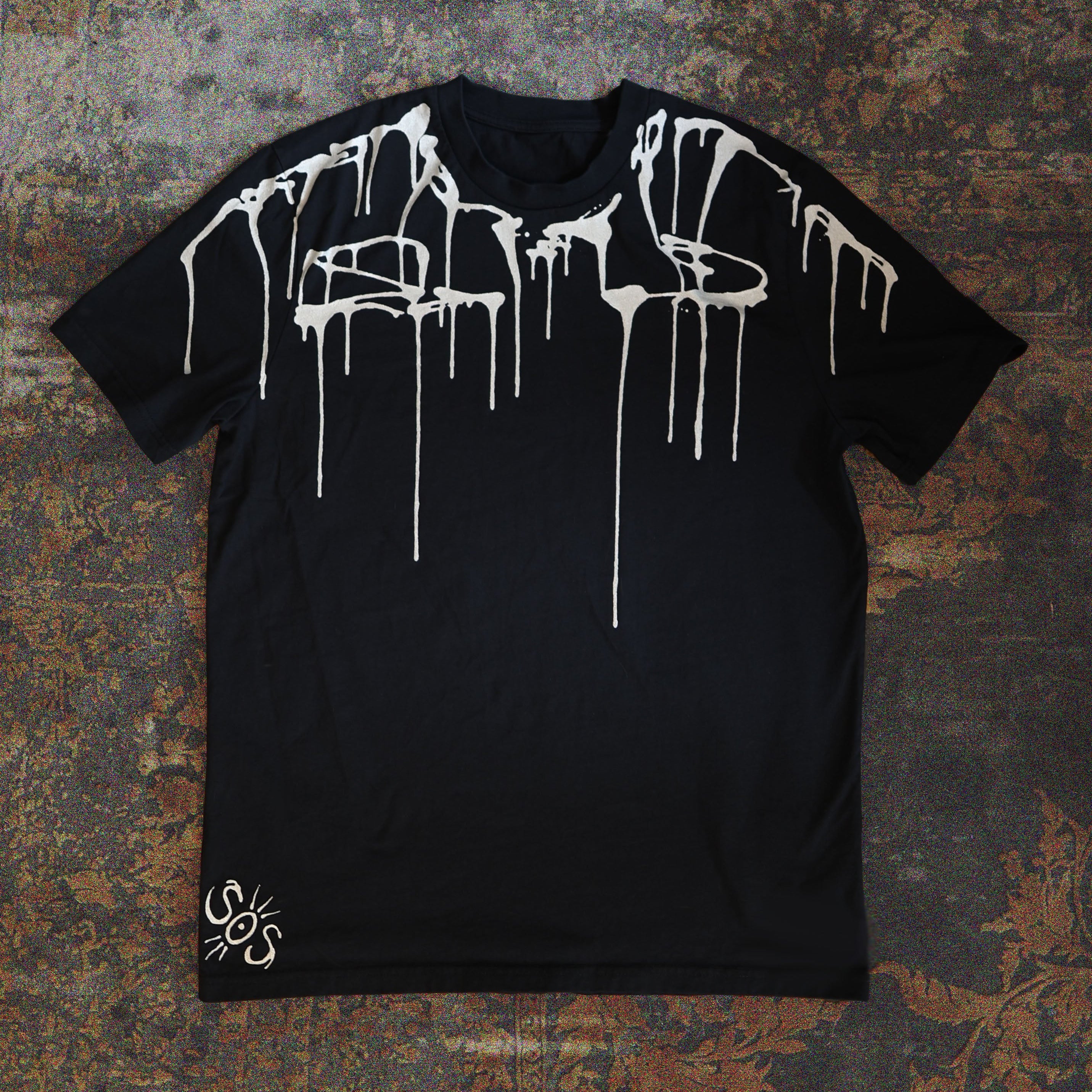 Unisex Chrome Drip Tee